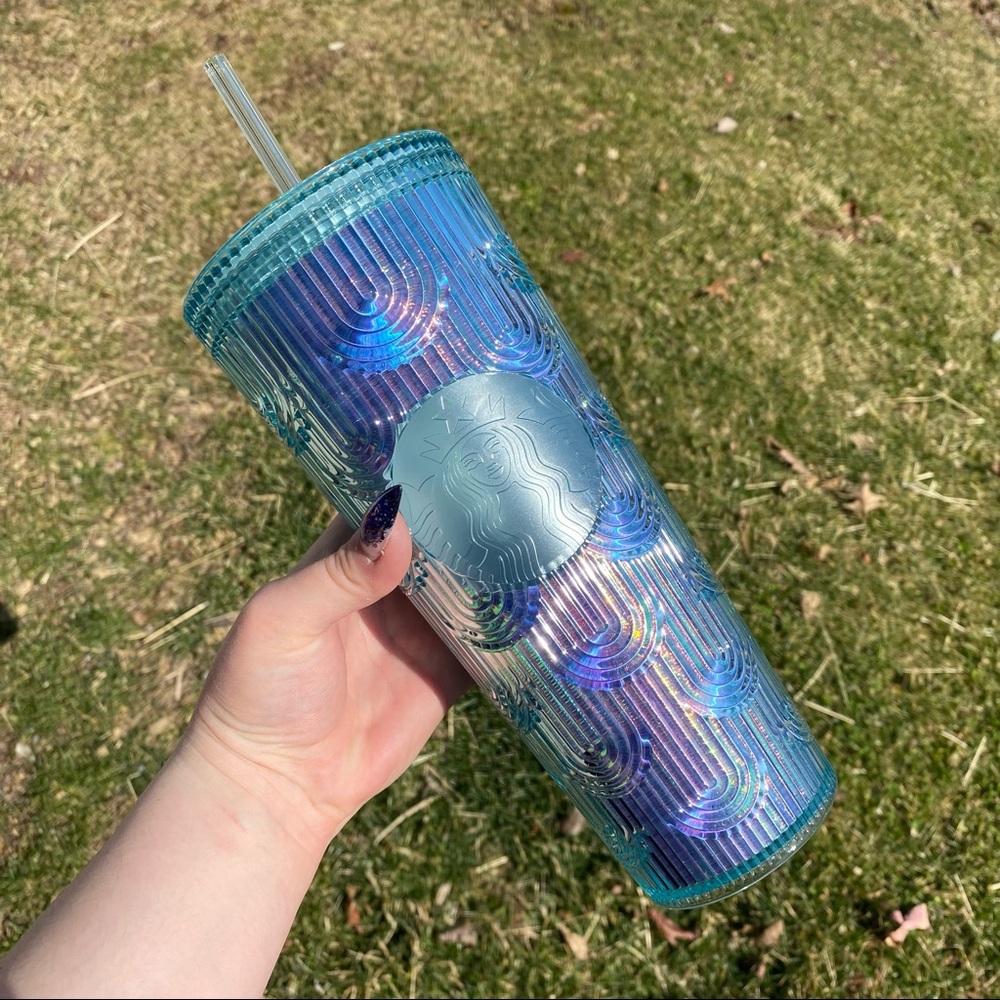 starbucks Venti mermaid scale tumbler 2022